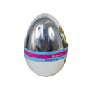 Closeout Jumbo Silver Easter Egg 9.75" (EACH)