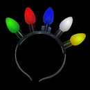 LED Christmas Bulb Headband (EACH)