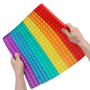 hands folding Jumbo Square Fidget Popper