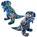 Plush Graffiti T-Rex Dinosaur 15" (EACH)