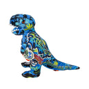 Plush Graffiti T-Rex Dinosaur 15" (EACH)