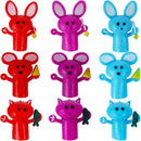 Vinyl Animal Finger Puppet Assortment 2" (DZ)