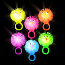 Light Up Chicken Puffer Ring Assortment (24 PACK)