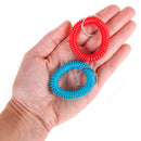 Coil Bracelet Keychain Assortment 2.5" (DZ)