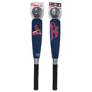 St. Louis Cardinals Foam Bat & Ball Set front and back