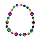 Beads - Jumbo 30-45mm Fleur De Lis Globes 42" (EACH)