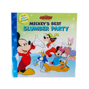 Mickey's Best Slumber Party Story Book With Stickers 8" (EACH)