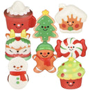 Christmas Fun Treats Micro Squish Assortment 2" (24 PACK)
