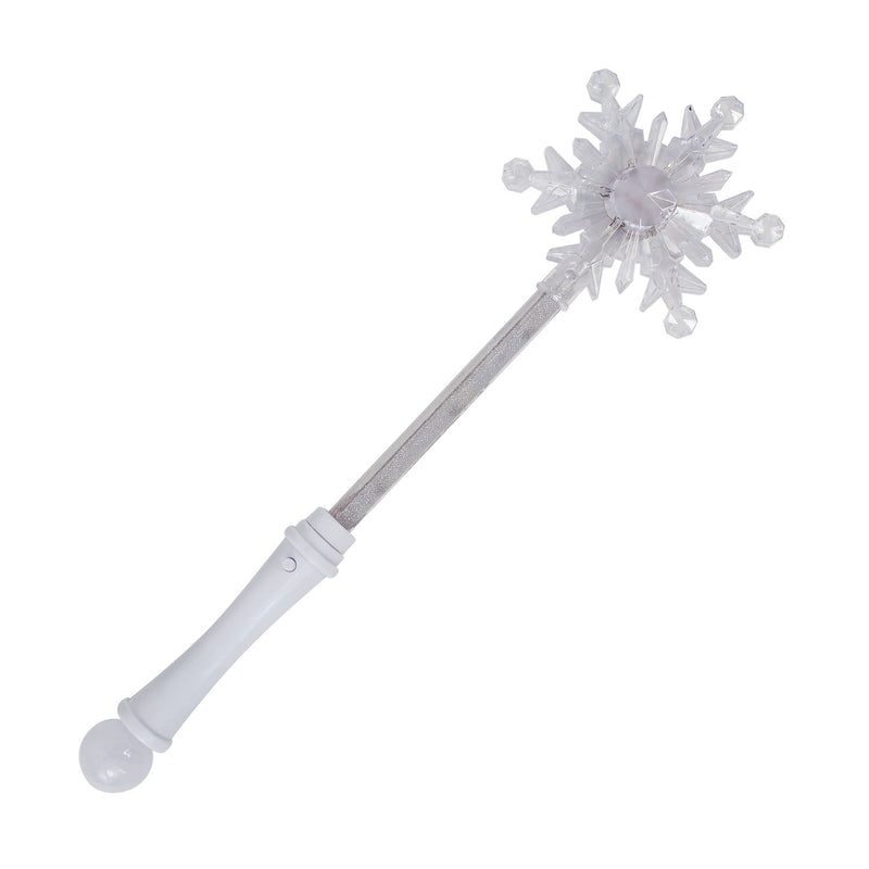 Light Up Snowflake Scepter Wand off