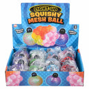Light Up Squeeze Mesh Grape Ball Assortment 2-1/3" (DZ)