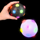 Light Up Disco Ball in hand