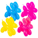 Stretchy Balloon Dog Assortment 2.5" (24 PACK)