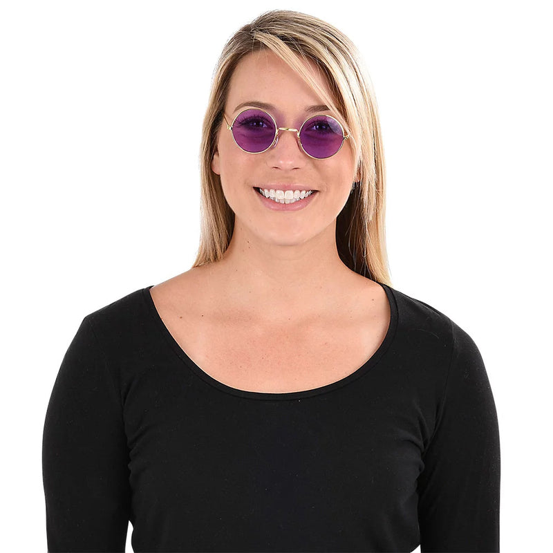 Round Color Lens Sunglasses (DZ)