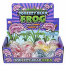 Squeezy Bead Frog Assortment 3.5" (DZ)