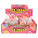 Squeezy Bead Ice Cream Cone Assortment 3.5" (DZ)