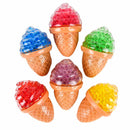 Squeezy Bead Ice Cream Cone Assortment 3.5" (DZ)