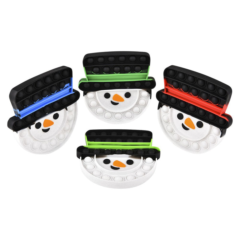 Snowman Top Hat Bubble Poppers
