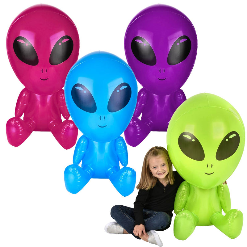 Inflate Galactic Alien Assorted 45