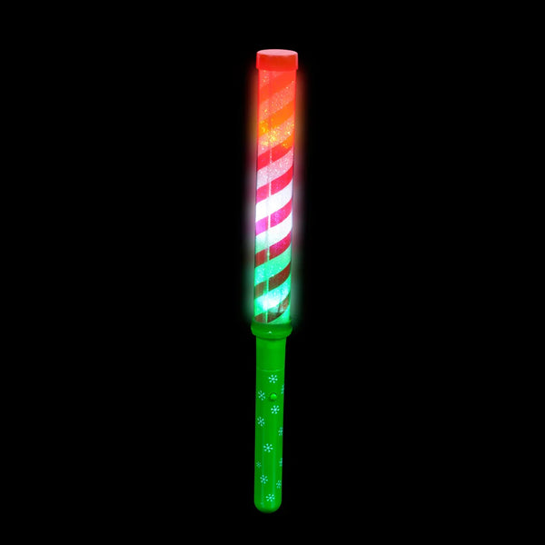 Light Up Candy Cane Stripe Wand