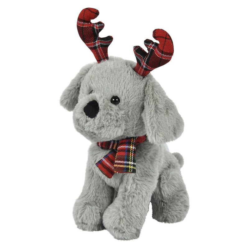 Plush Dog With Antlers