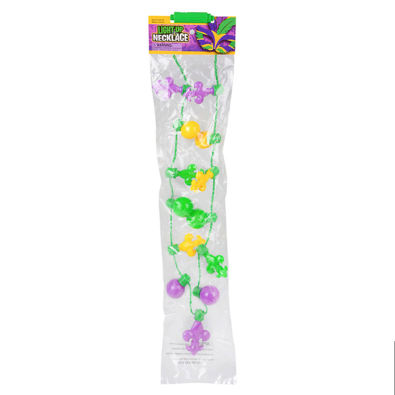 Light Up Fleur De Lis Necklace bag