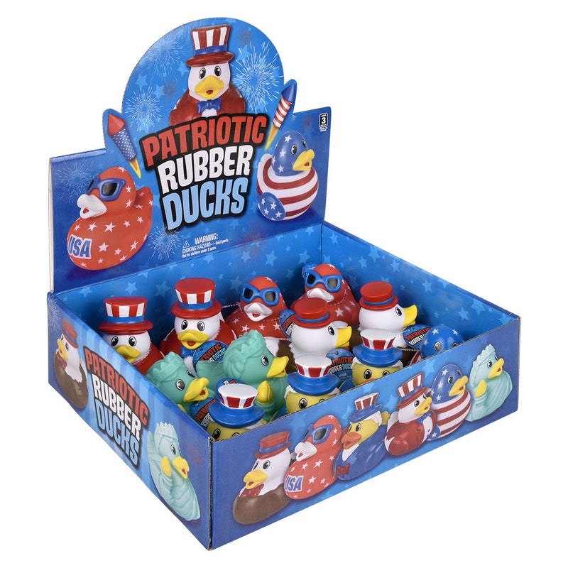 Patriotic Rubber Duck Assortment 3.5" (DZ)