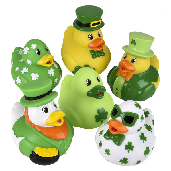 St. Patrick's Day Rubber Duckies