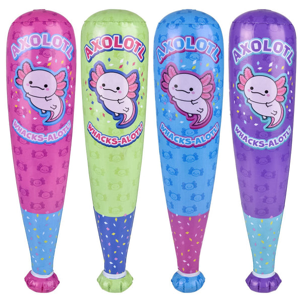 Inflate Axolotl Mini Baseball Bat