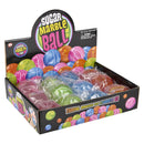 Marble Squeezy Sugar Ball Assortment 2.4" (DZ)
