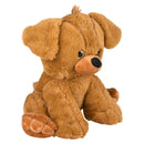 Plush Sitting Dog Assorted 13" (EACH)