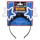 Light Up Neon Bright Star Headband (EACH)