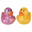 Glitter Rubber Duckling Assortment 1.5" (100 PACK)