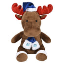 Plush Christmas Character With Scarf Assorted 8" (EACH)