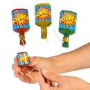 Confetti Party Popper Assortment (72 PACK)