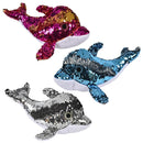 Plush Sequin Dolphin Assorted 10" (EACH)