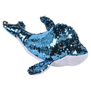 Plush Sequin Dolphin Assorted 10" (EACH)