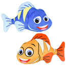 Plush Clown Fish Assortment 6" (DZ)