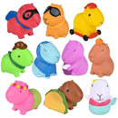 Rubber Capybara Assortment 2" (50 PACK)
