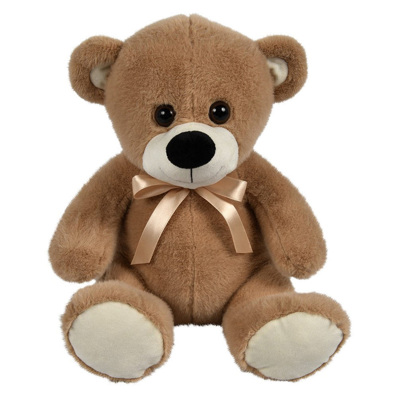Plush Sitting Mink Bear Assorted 12"