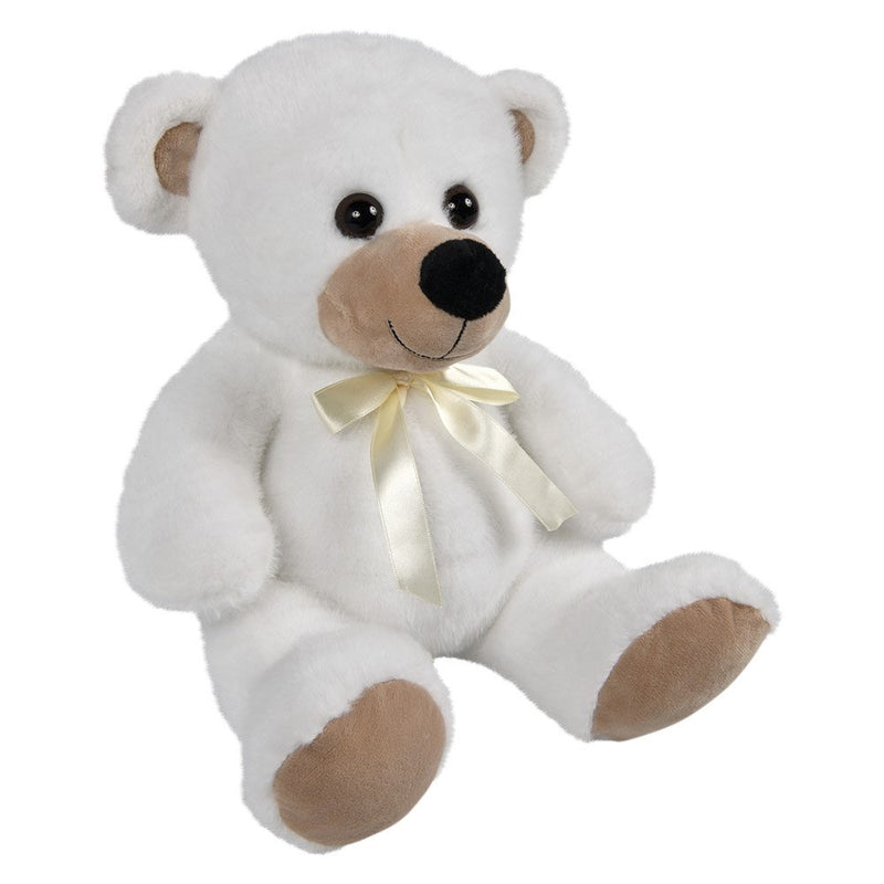 Plush Sitting Mink Bear Assorted 12"