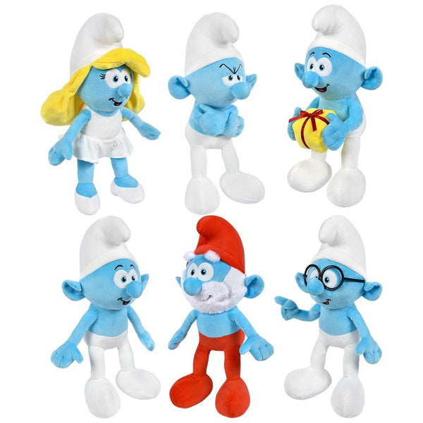 Plush Smurfs Assorted 14"
