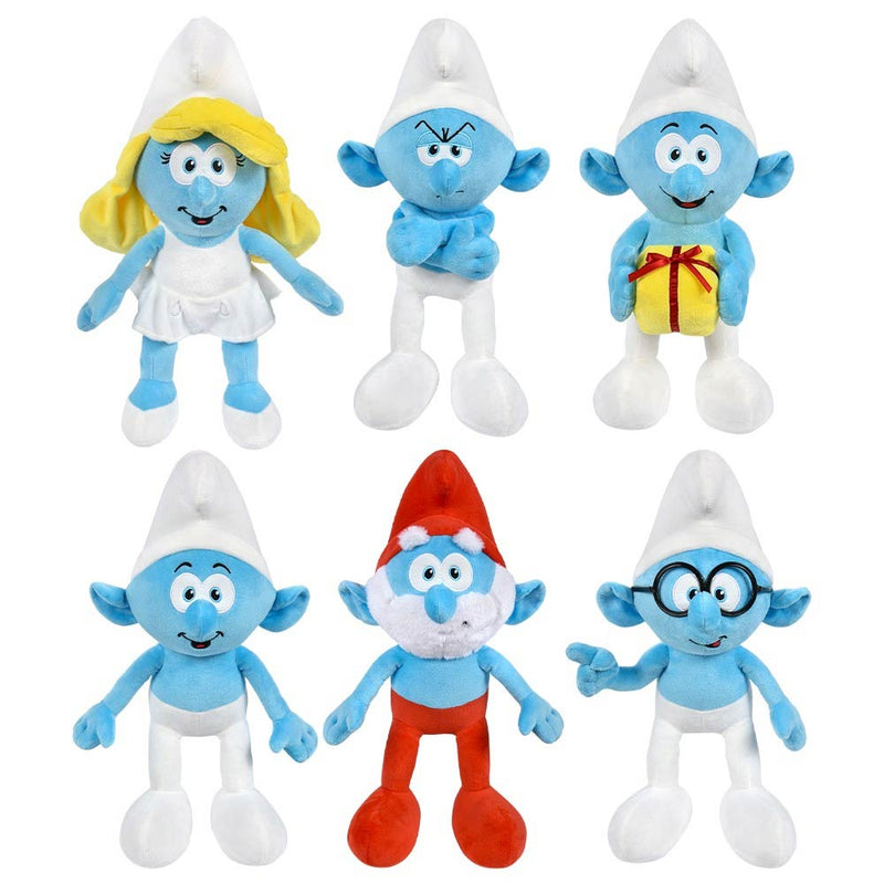 Plush Smurfs Assorted 14"