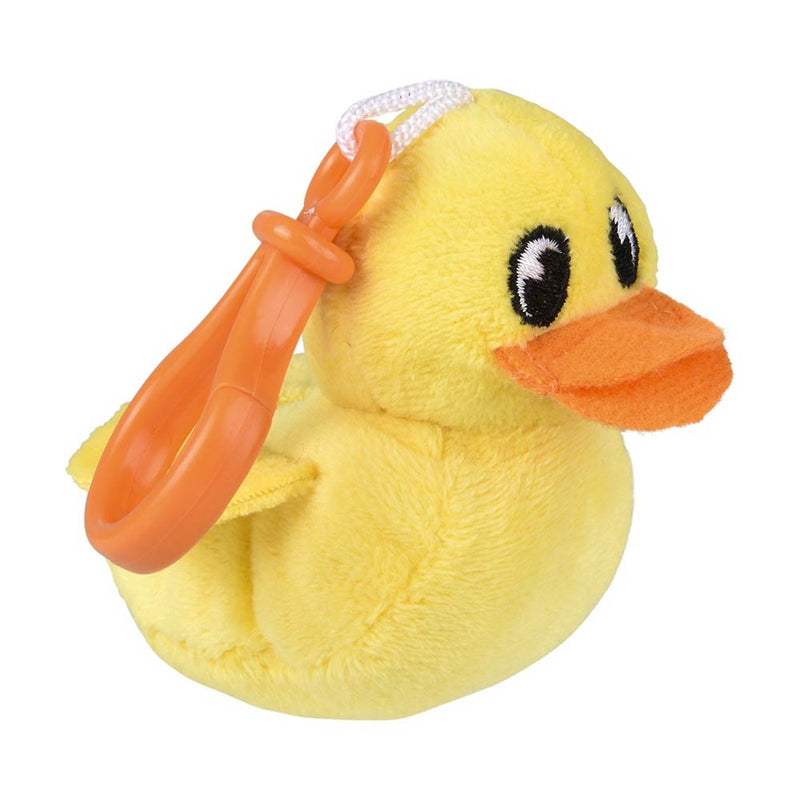 Plush Duck Backpack Clip 3"
