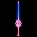 Light Up Princess Feather Wand 13" (EACH)
