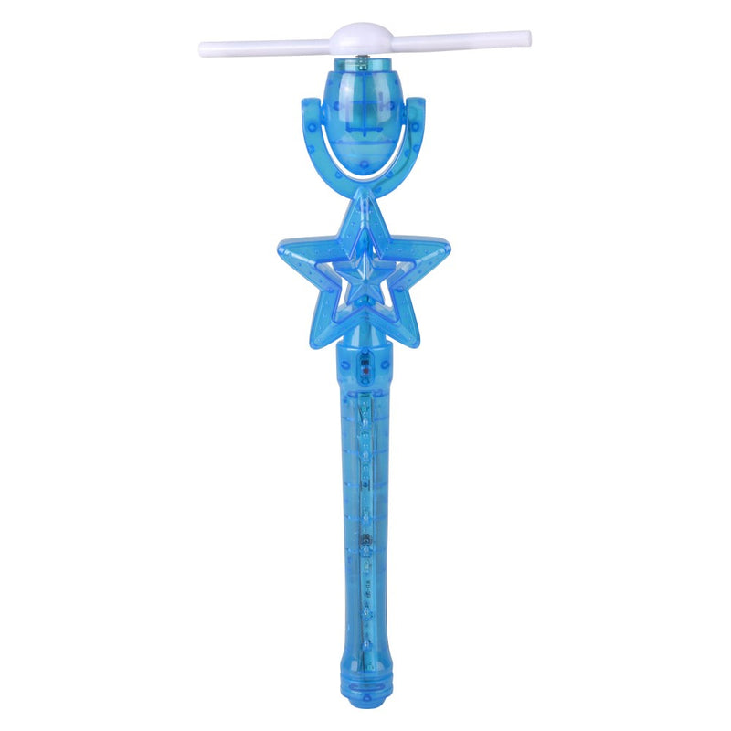 Light Up Star Spinner Windmill Wand Assorted 14"