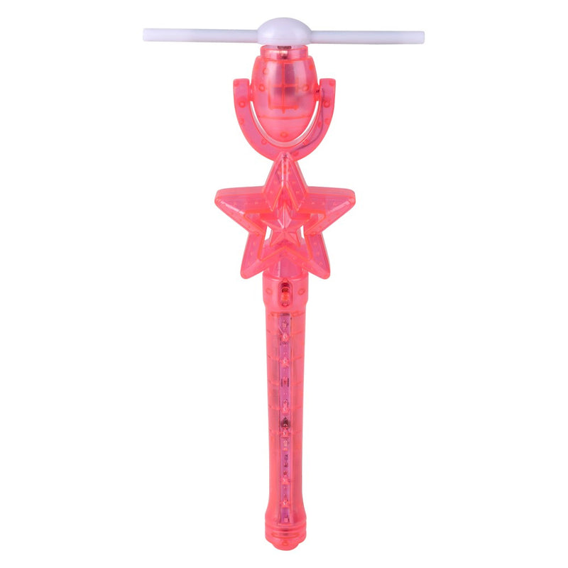 Light Up Star Spinner Windmill Wand Assorted 14"