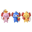 Collectible Axolotl Keychain Assortment 1.5" (20 PACK)
