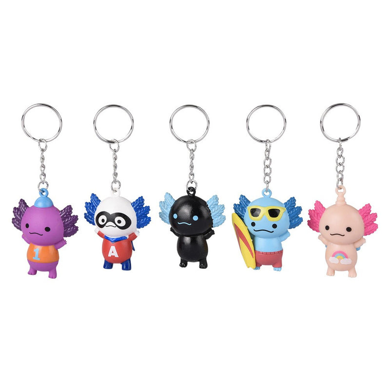 Collectible Axolotl Keychains 1.5" (20 PACK)