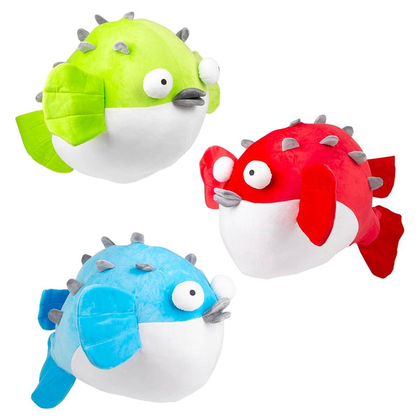 Plush Blow Fish Assorted 28"