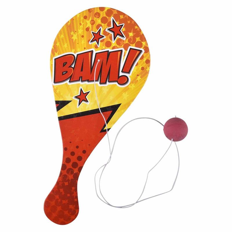 Fun Saying Paddle Ball Assortment 10" (DZ)
